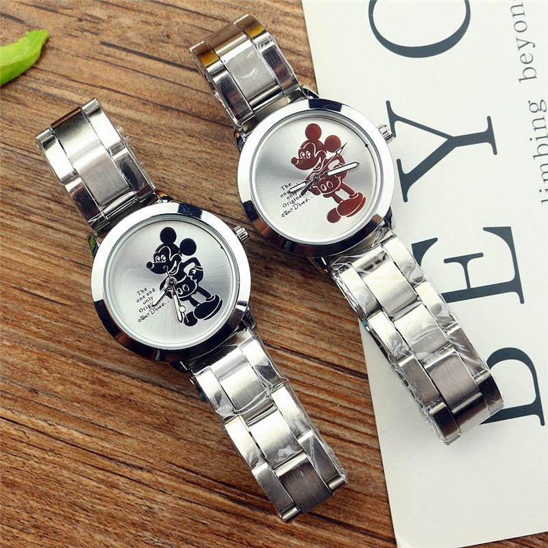 Stylish Watch For Girls Cartoon Design