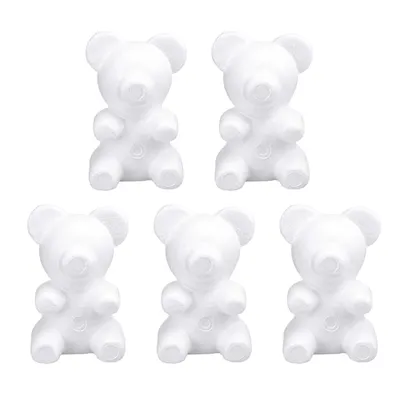 Styrofoam Bears Flower Mold (5 Pcs) Styrofoam Bears Flower Mold (5 Pcs)