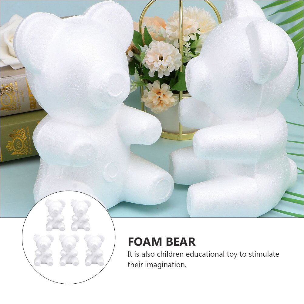Styrofoam Bears Flower Mold (5 Pcs) Styrofoam Bears Flower Mold (5 Pcs)