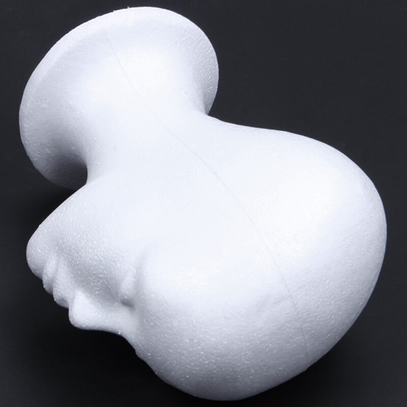 Styrofoam Mannequin Head Display