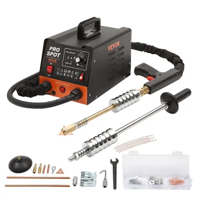 SucceBuy Stud Welder Dent Repair Kit 3KW Spot Welder Auto Body Welding Dent Puller Machine Welding Accessories for Car SucceBuy Stud Welder Dent Repair Kit 3KW Spot Welder Auto Body Welding Dent Puller Machine Welding Accessories for Car