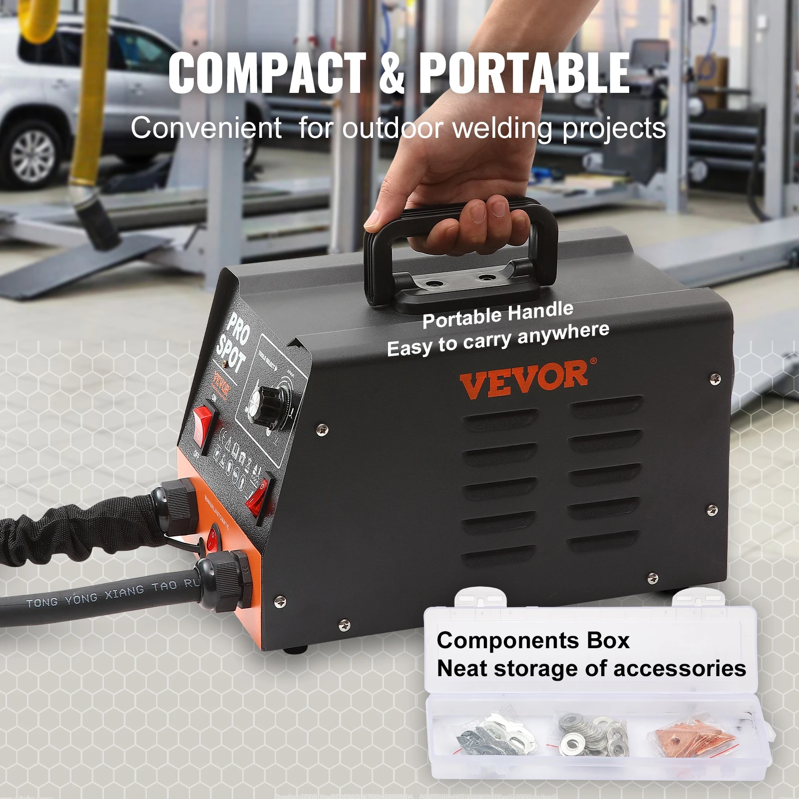 SucceBuy Stud Welder Dent Repair Kit 3KW Spot Welder Auto Body Welding Dent Puller Machine Welding Accessories for Car SucceBuy Stud Welder Dent Repair Kit 3KW Spot Welder Auto Body Welding Dent Puller Machine Welding Accessories for Car