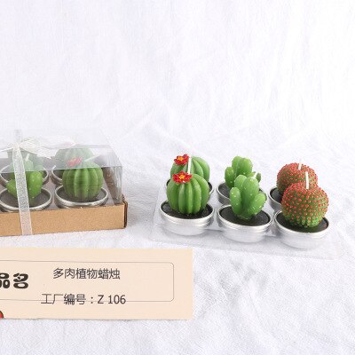 Succulent Candles Set (6pcs) Succulent Candles Set (6pcs)