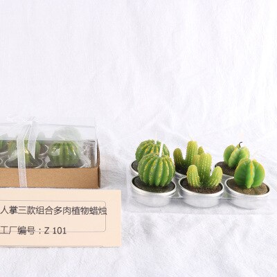 Succulent Candles Set (6pcs) Succulent Candles Set (6pcs)