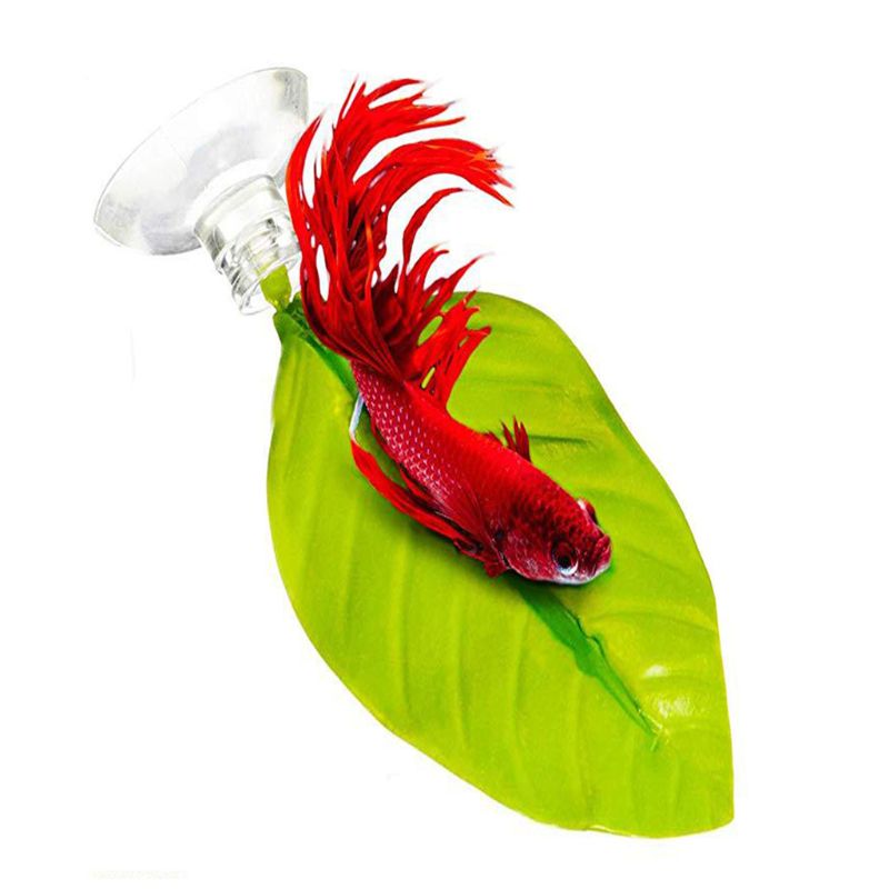 Suction Aquarium Betta Leaf Hammock Suction Aquarium Betta Leaf Hammock