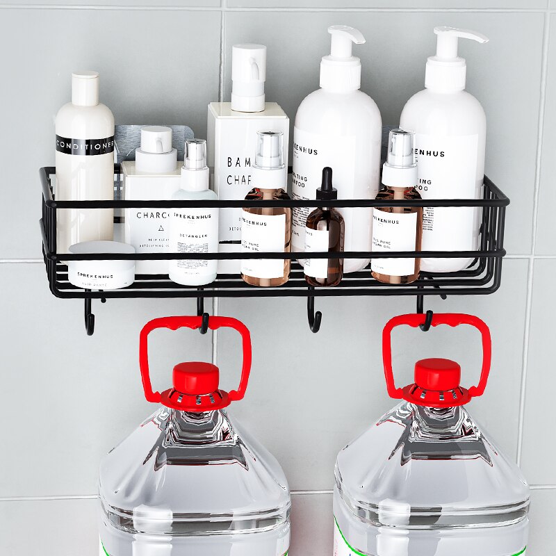 Suction Bathroom Shelf Iron Rack
