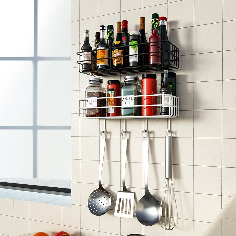 Suction Bathroom Shelf Iron Rack
