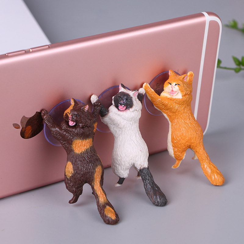 Suction Cat Cellphone Holder