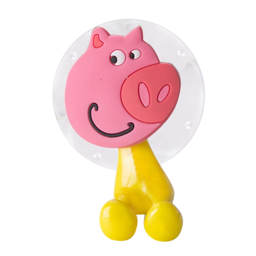 Suction Cup Hooks Toothbrush Holder