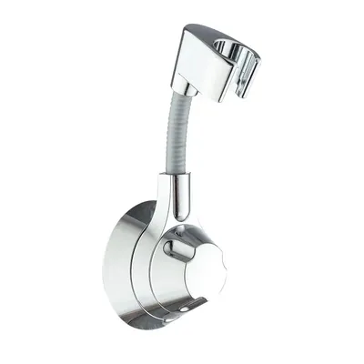 Suction Cup Shower Holder Adjustable Shower Head Holder Nozzle Handheld Holder Punch-Free Multi Angle Rotation Shower