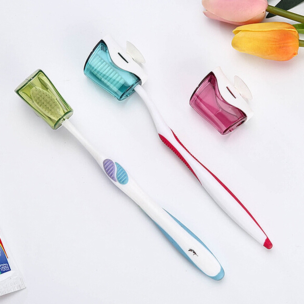 Suction Cup Toothbrush Holder (3 Pcs) Suction Cup Toothbrush Holder (3 Pcs)