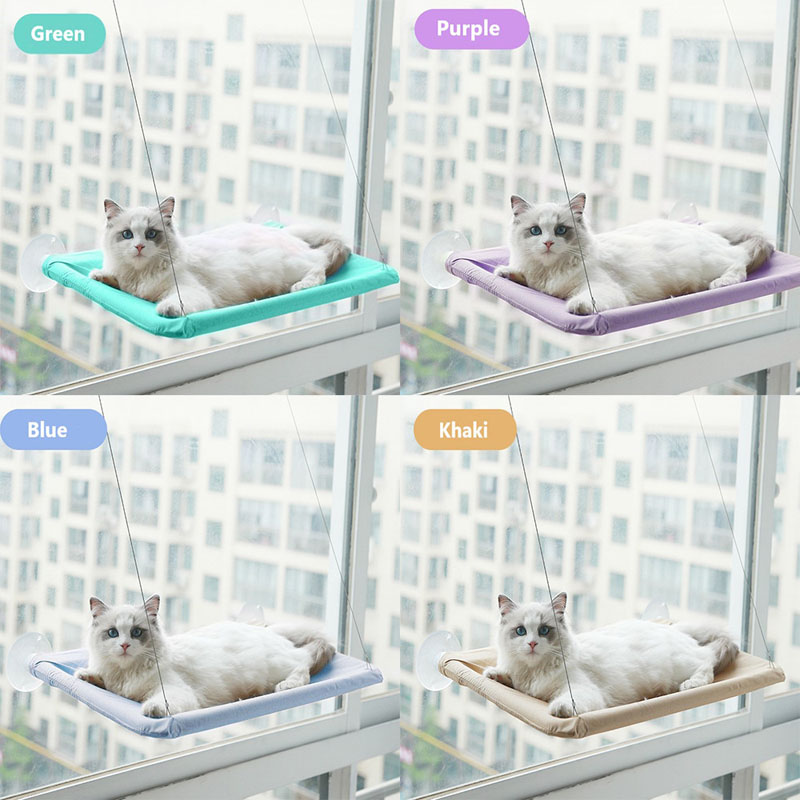Suction Cup Window Ledge Cat Bed
