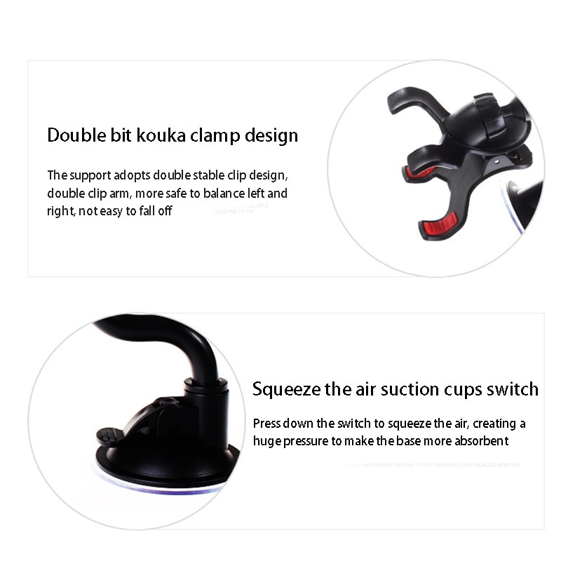 Suction Phone Holder Practical Stand Suction Phone Holder Practical Stand