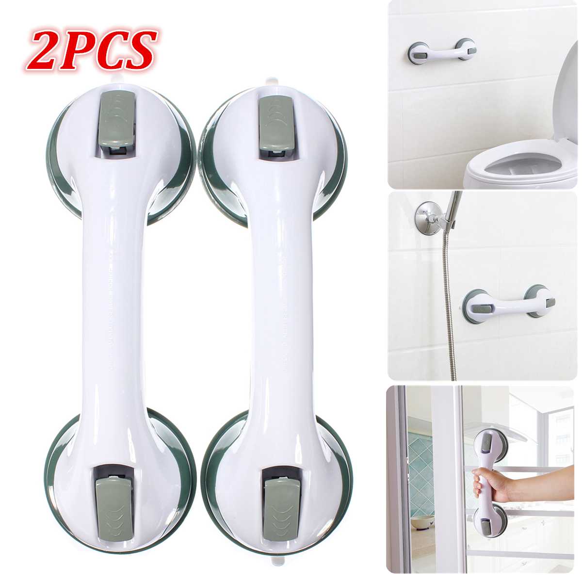 Suction Shower Grab Bars Bathroom Safety (2 PCS) Suction Shower Grab Bars Bathroom Safety (2 PCS)
