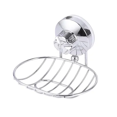 Suction Soap Holder Wall-Mounted Dish