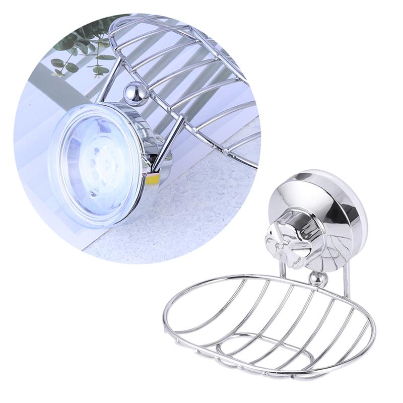 Suction Soap Holder Wall-Mounted Dish