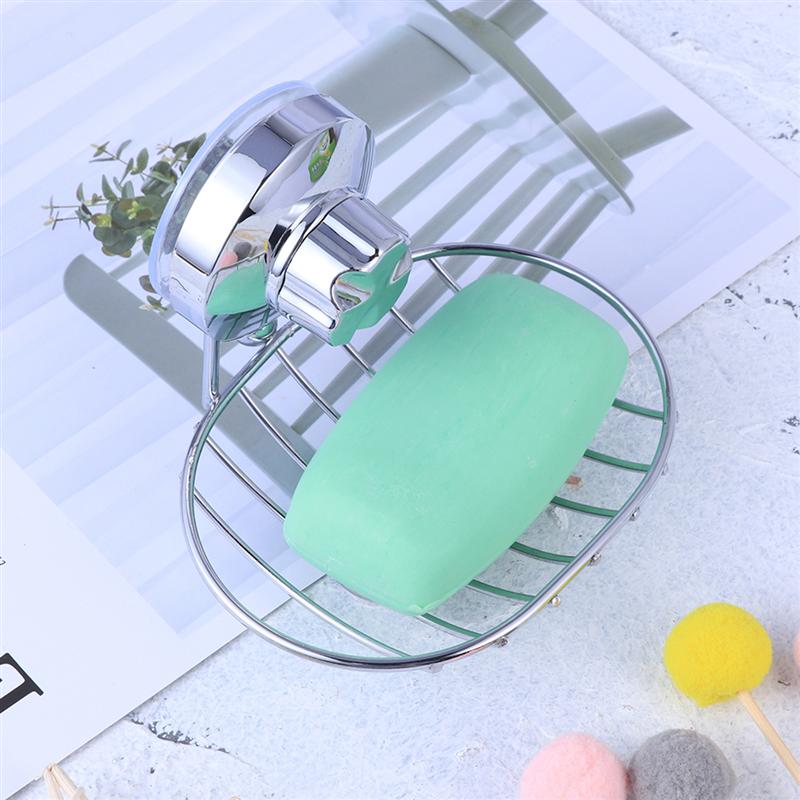 Suction Soap Holder Wall-Mounted Dish