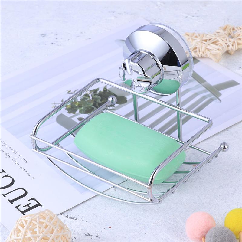 Suction Soap Holder Wall-Mounted Dish
