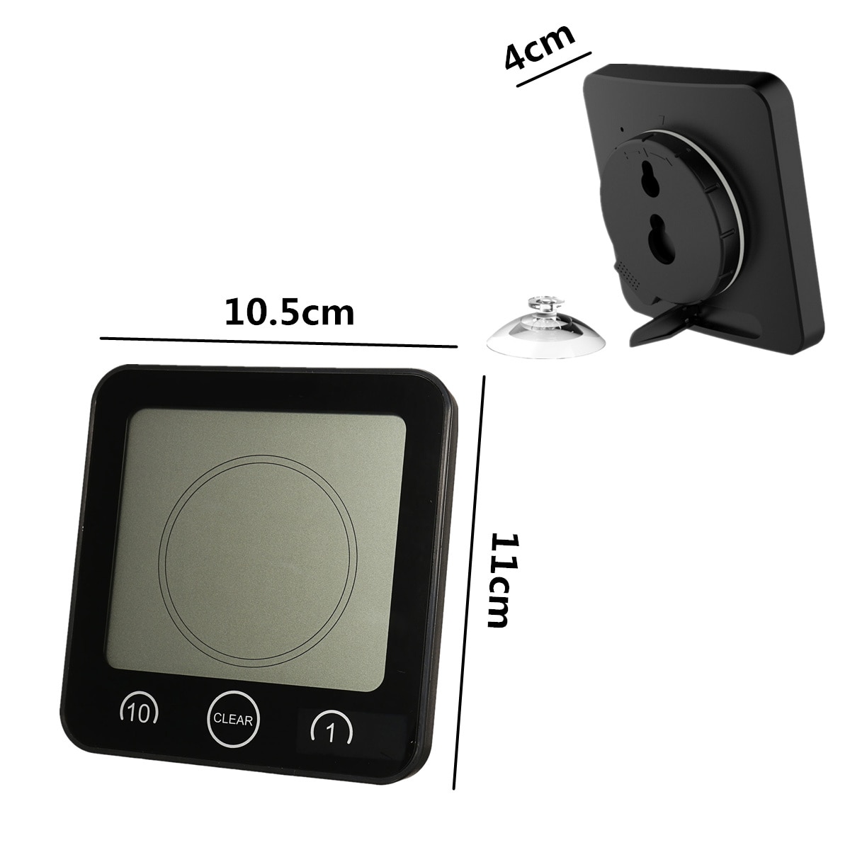 Suction Waterproof Bathroom Clock Suction Waterproof Bathroom Clock