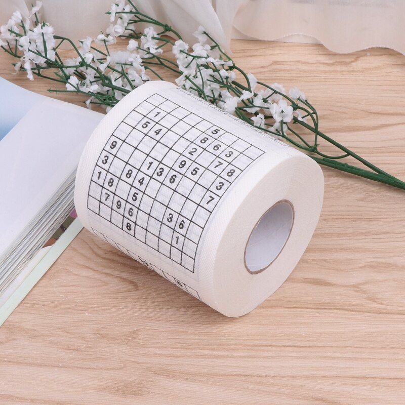 Sudoku Toilet Paper 2 Ply Tissue Roll Sudoku Toilet Paper 2 Ply Tissue Roll