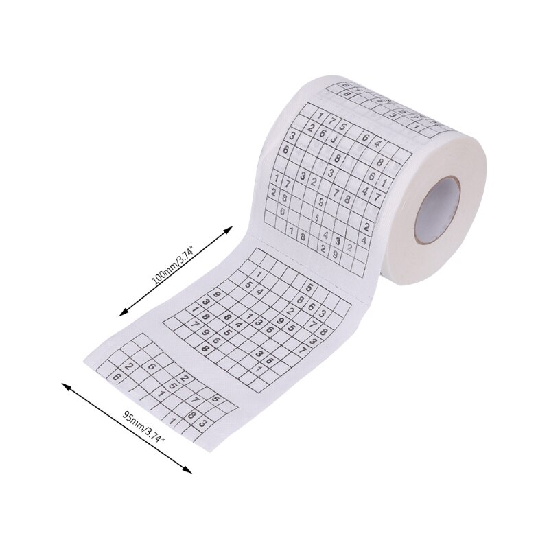 Sudoku Toilet Paper 2 Ply Tissue Roll Sudoku Toilet Paper 2 Ply Tissue Roll
