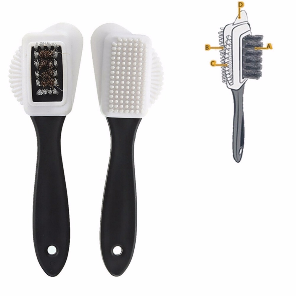 Suede Brush 3-Sided Cleaning Tool