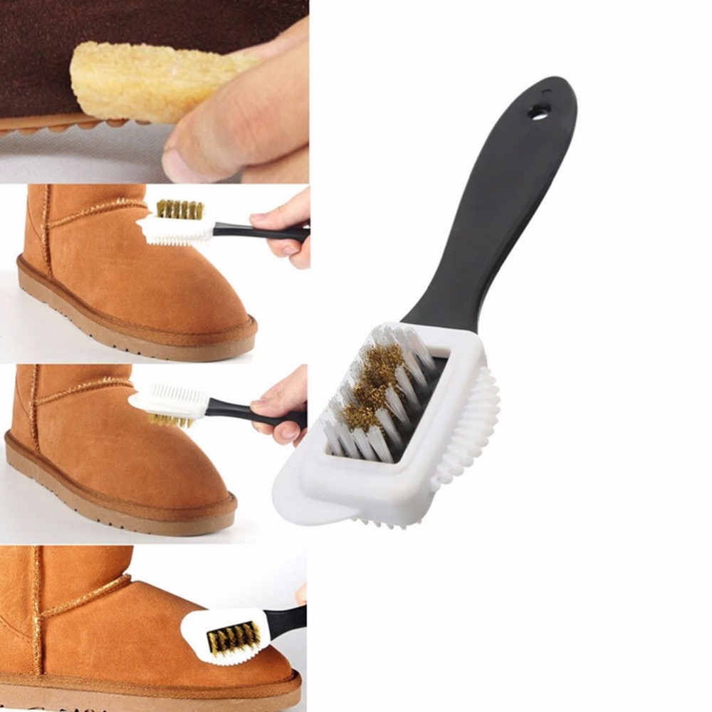 Suede Brush 3-Sided Cleaning Tool Suede Brush 3-Sided Cleaning Tool