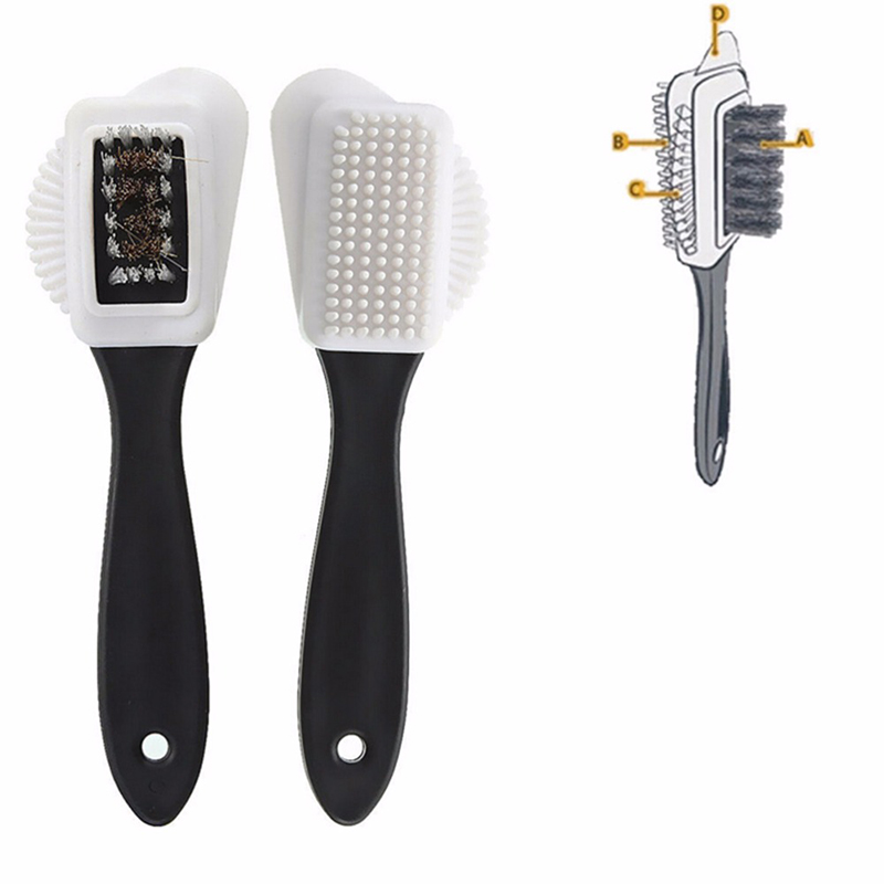 Suede Shoe Brush 3-Sided Tool Suede Shoe Brush 3-Sided Tool