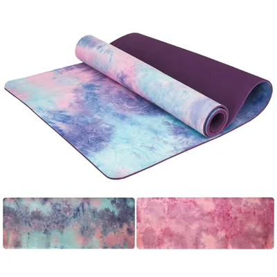 Suede Yoga Mat Exercise Pad Suede Yoga Mat Exercise Pad
