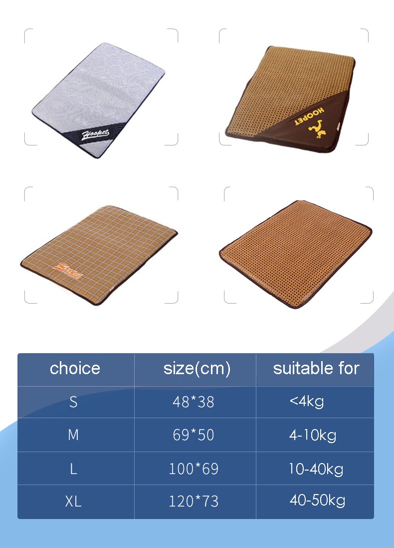 Summer Dog Bed Pet Cooling Mat