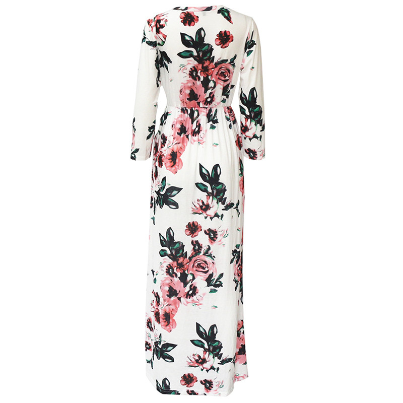Summer Floral Bohemian Dress