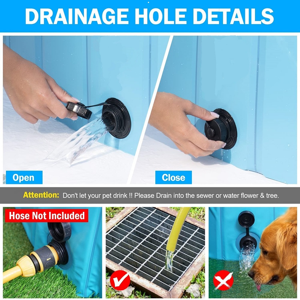 Summer Foldable Pet Pool Summer Foldable Pet Pool