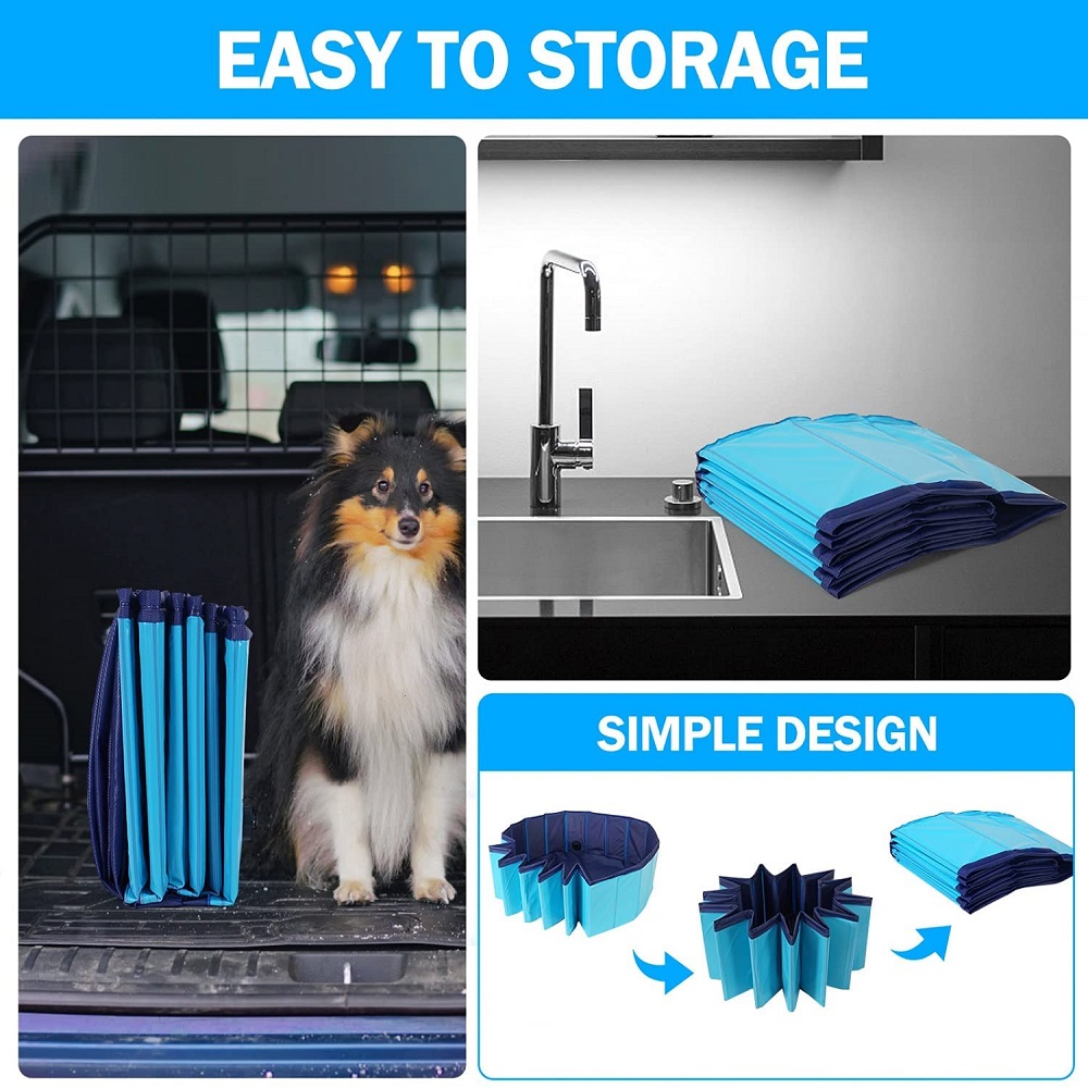 Summer Foldable Pet Pool Summer Foldable Pet Pool