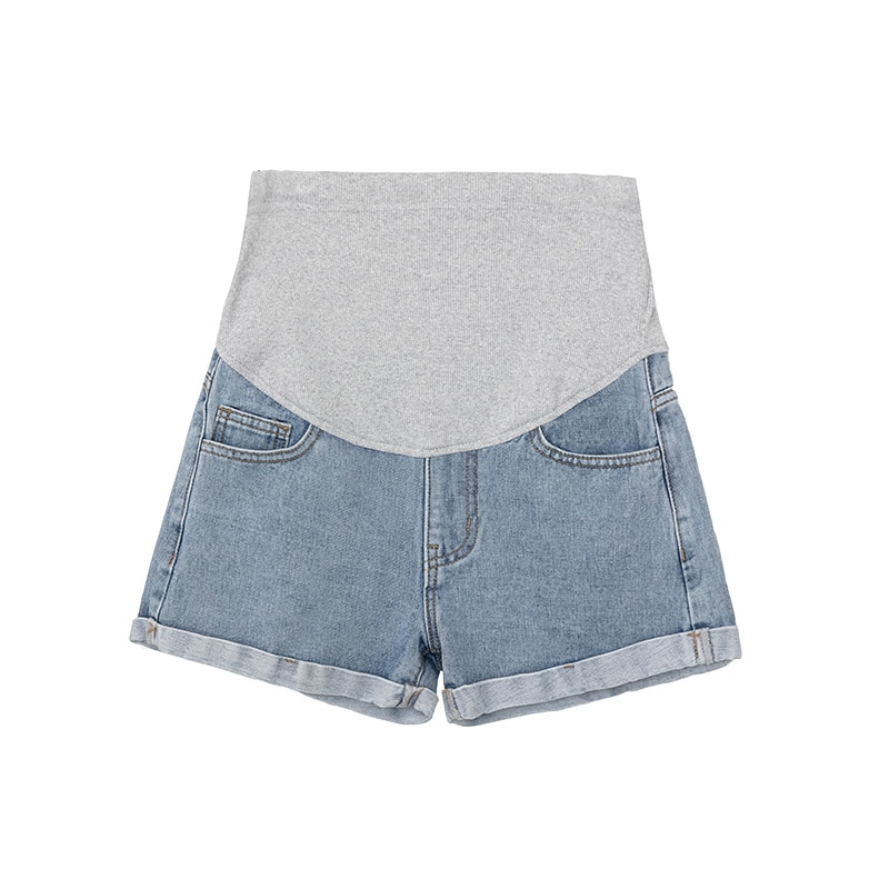 Summer Maternity Denim Shorts