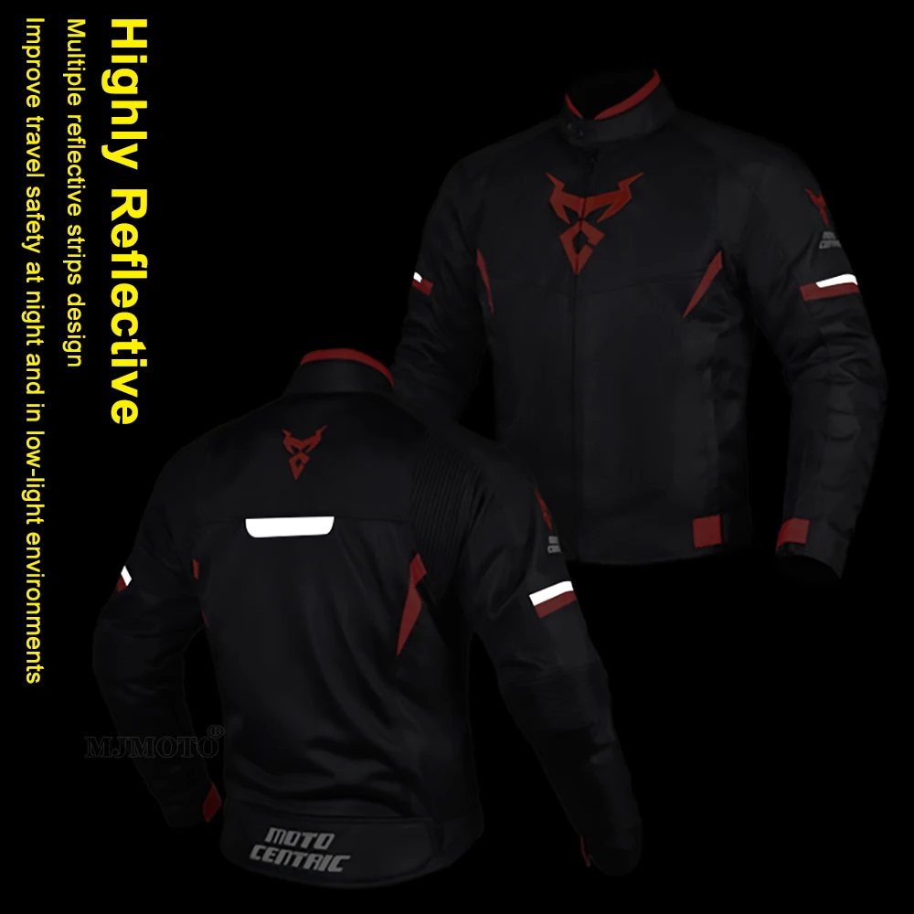 Summer Motorcycle Riding Jacket Men Women Mesh Breathable Motocross Jacket Anti-fall Motorbike Jacket With 5pcs Summer Motorcycle Riding Jacket Men Women Mesh Breathable Motocross Jacket Anti-fall Motorbike Jacket With 5pcs