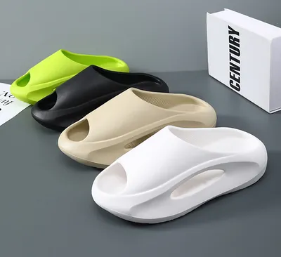 Summer Sneaker Slippers For Women Men Thick Bottom Platform Slides Soft EVA Hollow Unisex Sports Sandals Casual Beach
