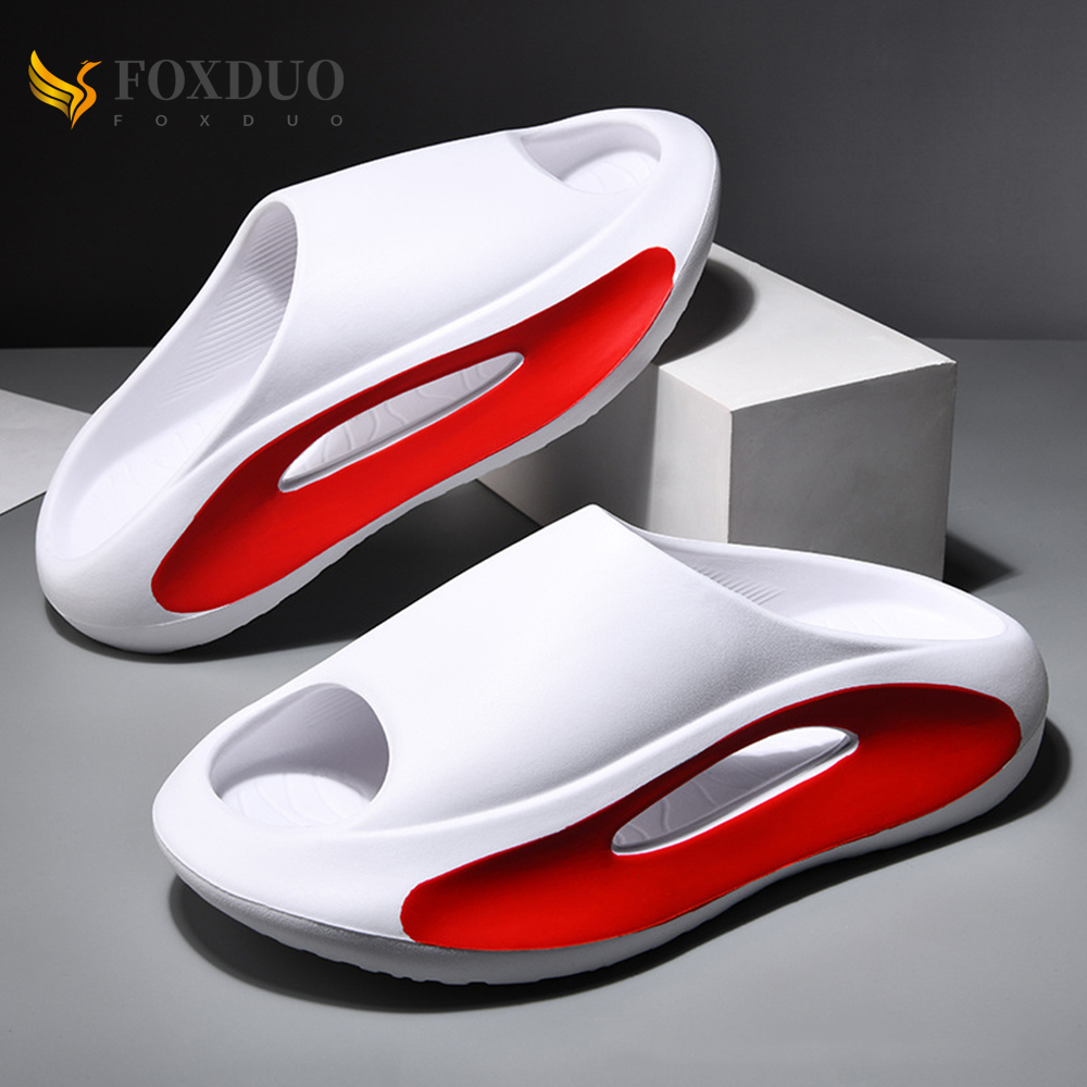 Summer Sneaker Slippers For Women Men Thick Bottom Platform Slides Soft EVA Hollow Unisex Sports Sandals Casual Beach