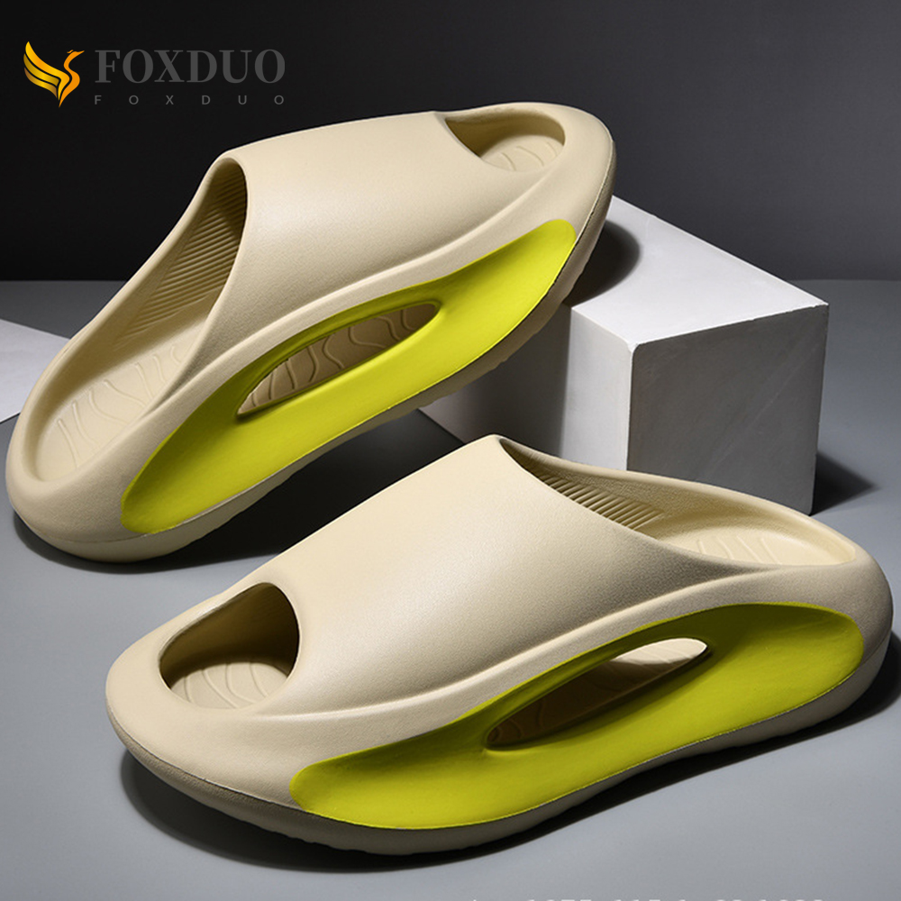 Summer Sneaker Slippers For Women Men Thick Bottom Platform Slides Soft EVA Hollow Unisex Sports Sandals Casual Beach