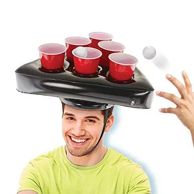Summer Toy Pool Party Inflatable Hat Ball Throwing Game Inflatable Hat Floating Drainage Game Beer Party Competition Summer Toy Pool Party Inflatable Hat Ball Throwing Game Inflatable Hat Floating Drainage Game Beer Party Competition