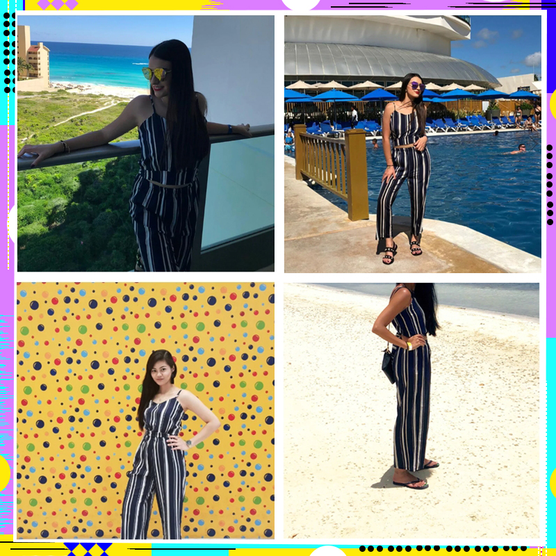 Summer Wear Stripes Print