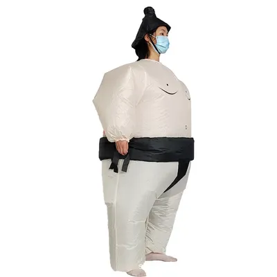 Sumo Wrestler Costume Inflatable Suit Blow Up Outfit Cosplay Party Dress for Kid and Adult Sumo Wrestler Costume Inflatable Suit Blow Up Outfit Cosplay Party Dress for Kid and Adult