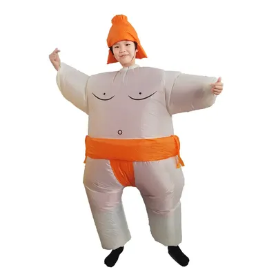 Sumo Wrestler Costume Inflatable Suit Blow Up Outfit Cosplay Party Dress for Kid and Adult Sumo Wrestler Costume Inflatable Suit Blow Up Outfit Cosplay Party Dress for Kid and Adult
