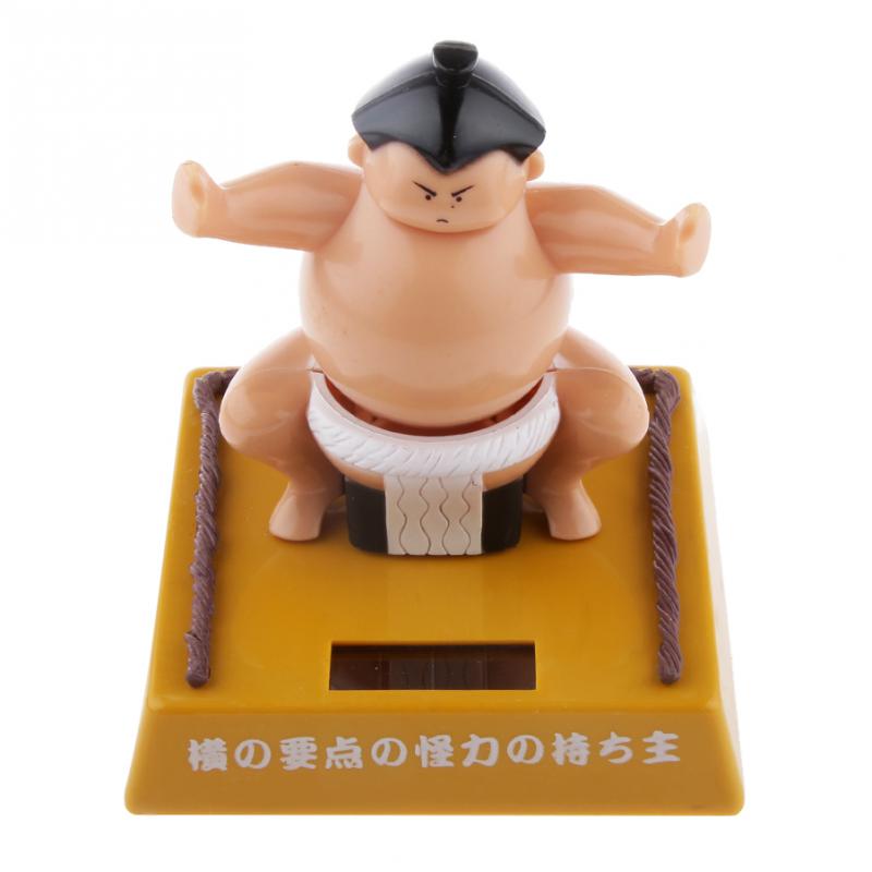 Sumo Wrestler Solar Car Dashboard Toy Sumo Wrestler Solar Car Dashboard Toy