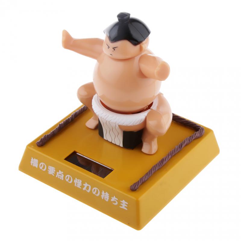 Sumo Wrestler Solar Car Dashboard Toy Sumo Wrestler Solar Car Dashboard Toy