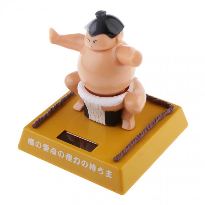 Sumo Wrestler Solar Car Dashboard Toy Sumo Wrestler Solar Car Dashboard Toy