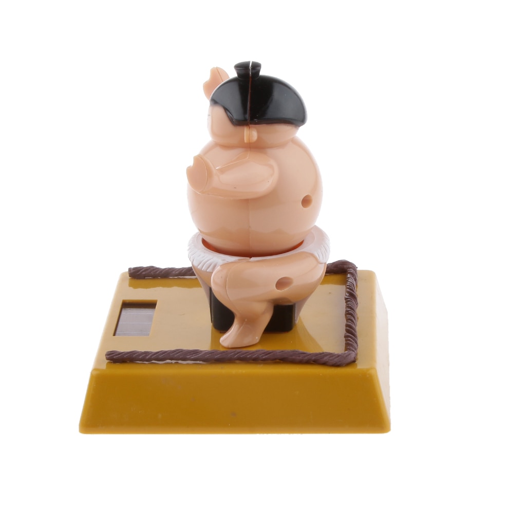 Sumo Wrestler Solar Car Dashboard Toy Sumo Wrestler Solar Car Dashboard Toy