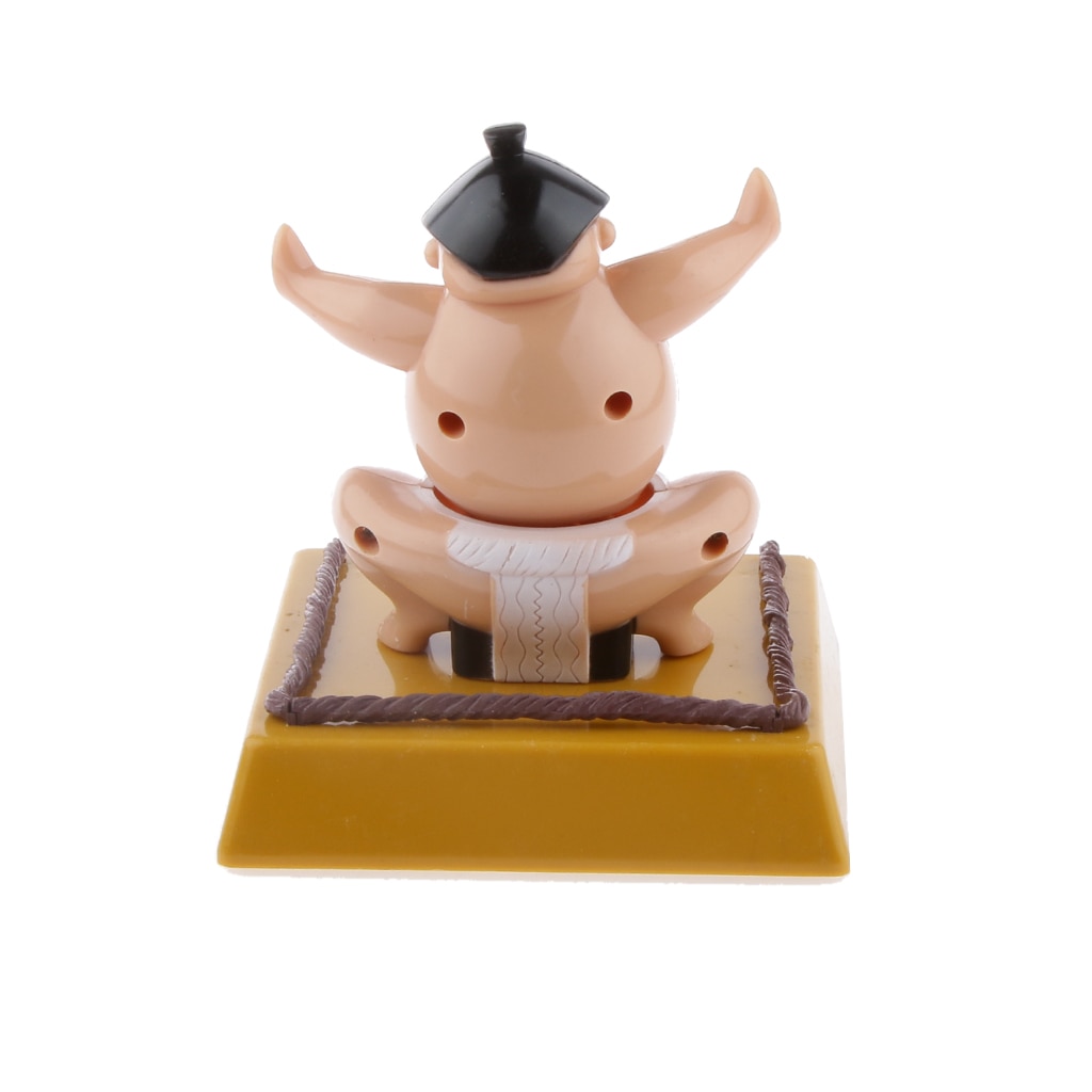 Sumo Wrestler Solar Car Dashboard Toy Sumo Wrestler Solar Car Dashboard Toy