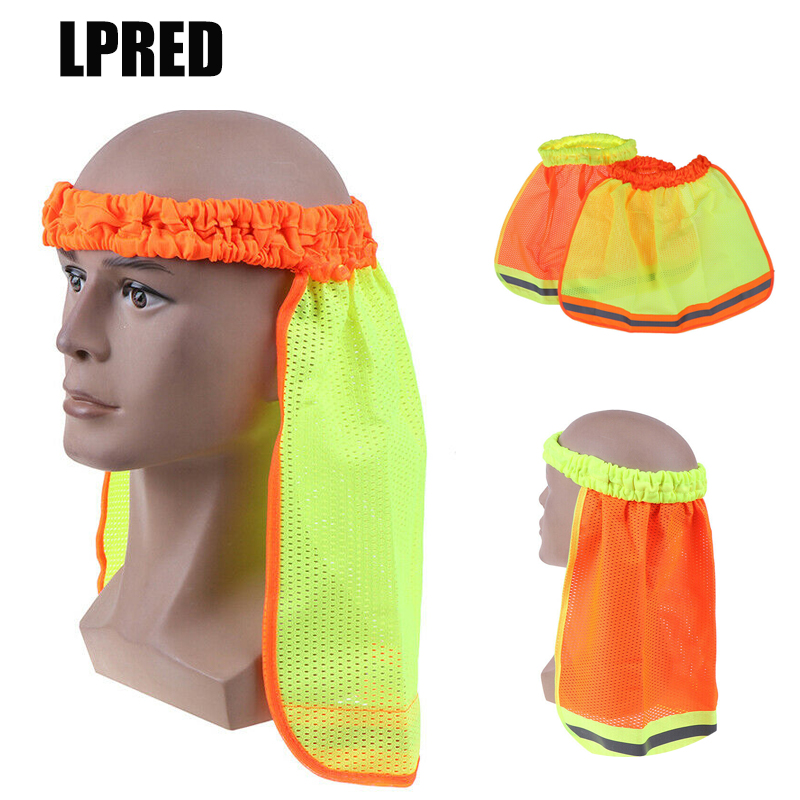 Sun Shade for Hard Hat with Reflective Stripe Sun Shade for Hard Hat with Reflective Stripe