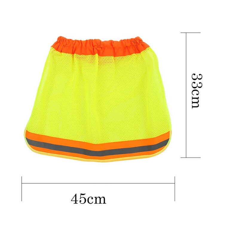 Sun Shade for Hard Hat with Reflective Stripe Sun Shade for Hard Hat with Reflective Stripe