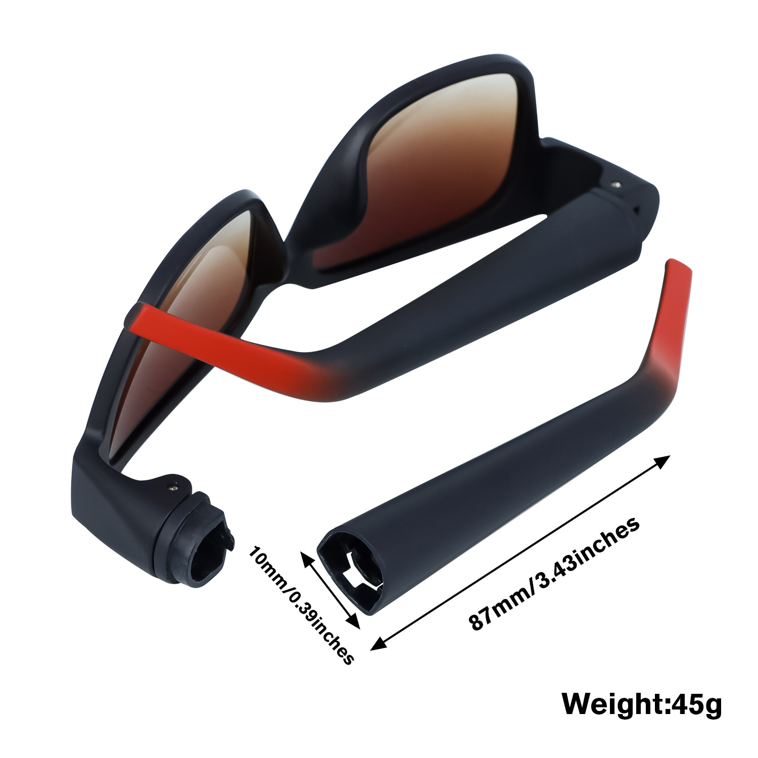 Sunglasses Hidden Tapered Roll Paper Storage Tube Removable Glasses Holder Horn Tube Tobacco Box Sunglasses Hidden Tapered Roll Paper Storage Tube Removable Glasses Holder Horn Tube Tobacco Box